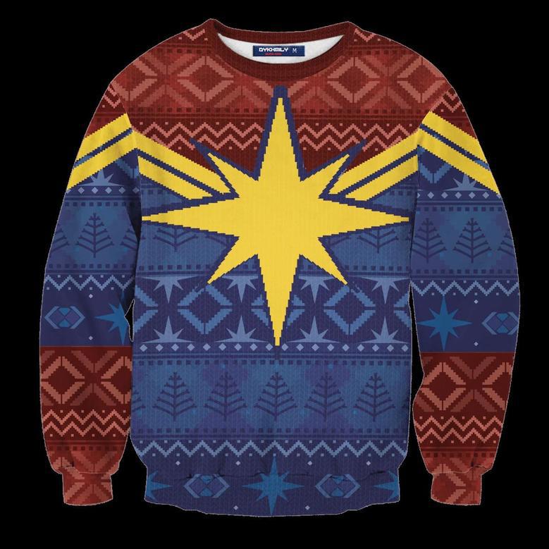 Protector Of Christmas Skies Ugly Christmas Sweater