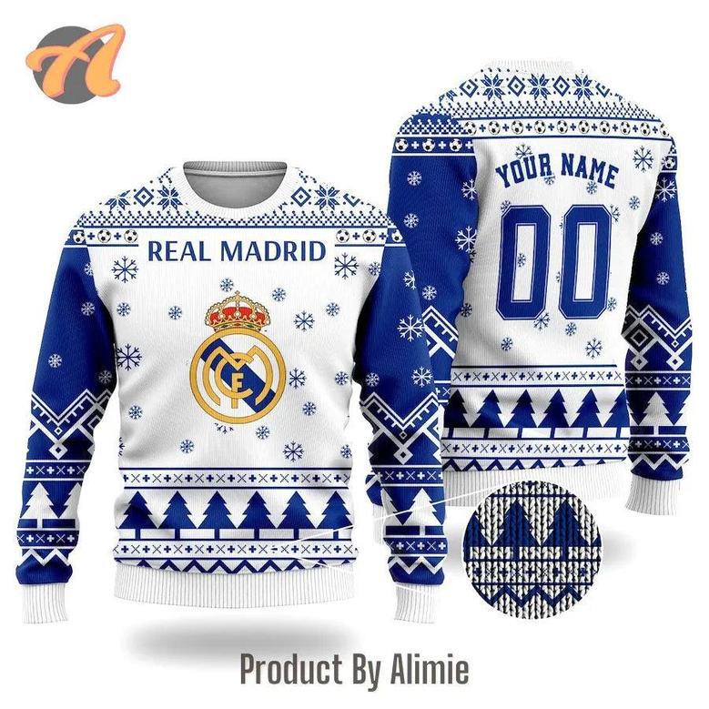 Real Madrid Ugly Christmas Sweater, Jumpers