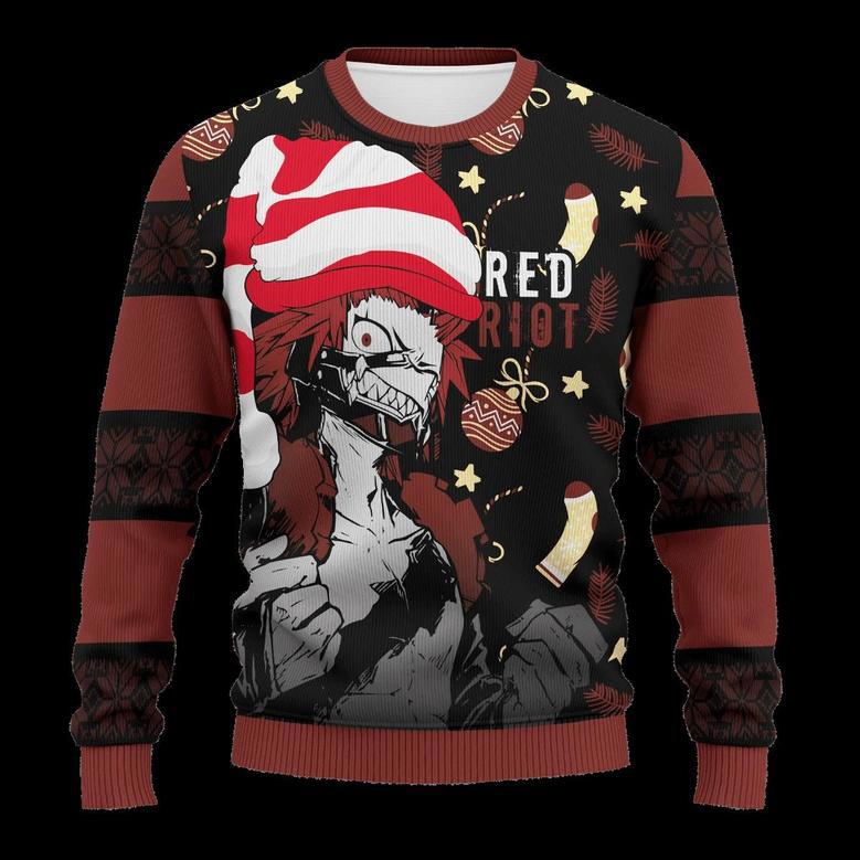 Red Riot Kirishima Ugly Christmas Sweater