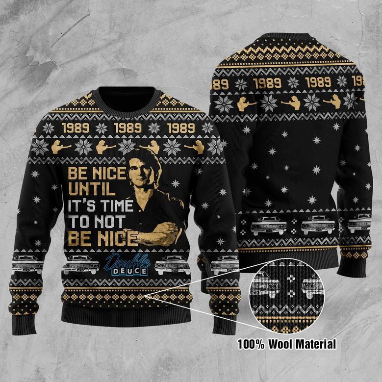 Road House Printed Ugly Christmas Sweater