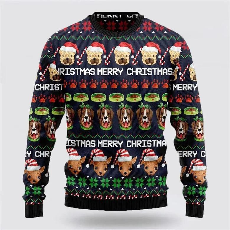 Rottweiler Christmas Dog Ugly Sweaters – Gifts For Dog Lover