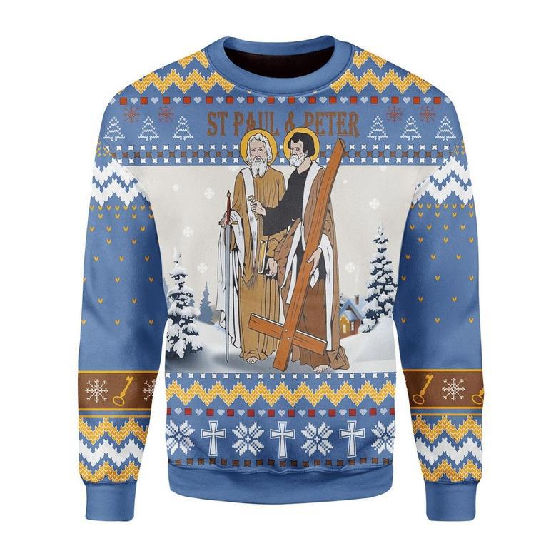 Saints Paul And Peter Ugly Christmas Sweater