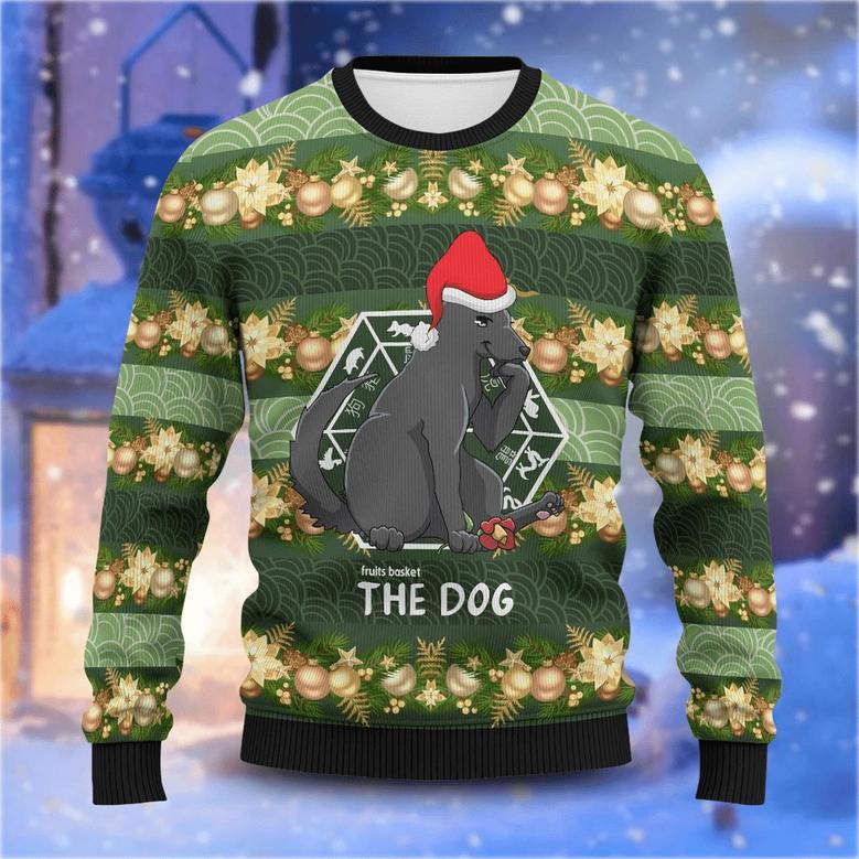 Shigure The Dog Ugly Christmas Sweater