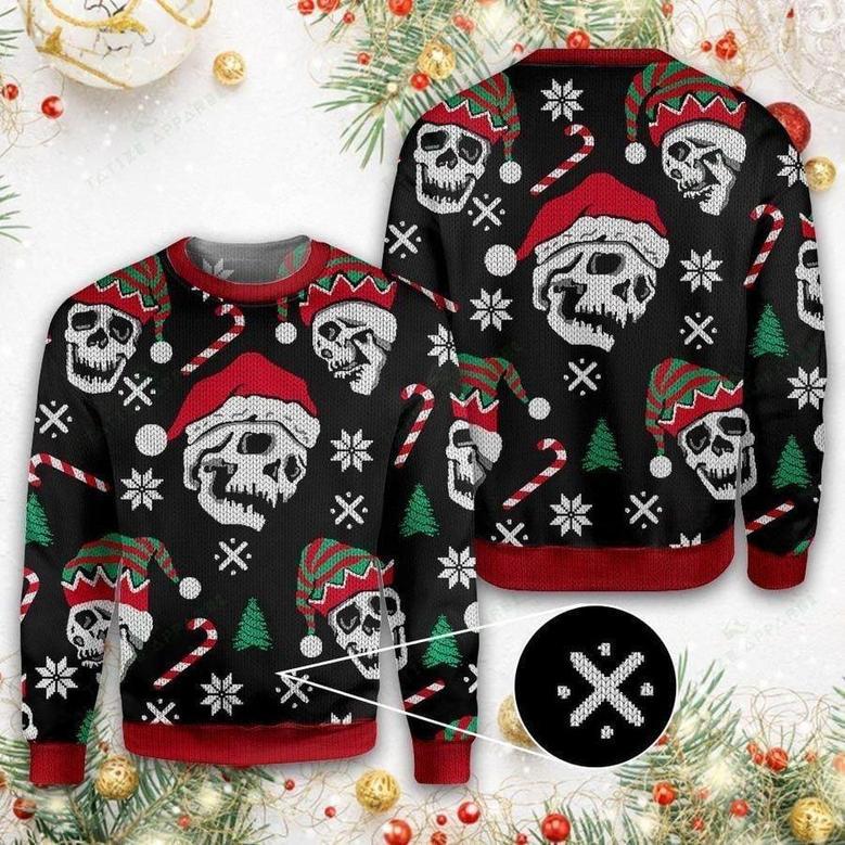 Skull Ugly Ugly Christmas Sweater