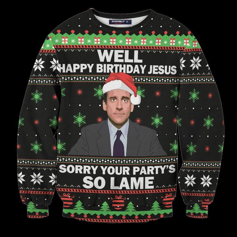 So Lame Party Ugly Christmas Sweater