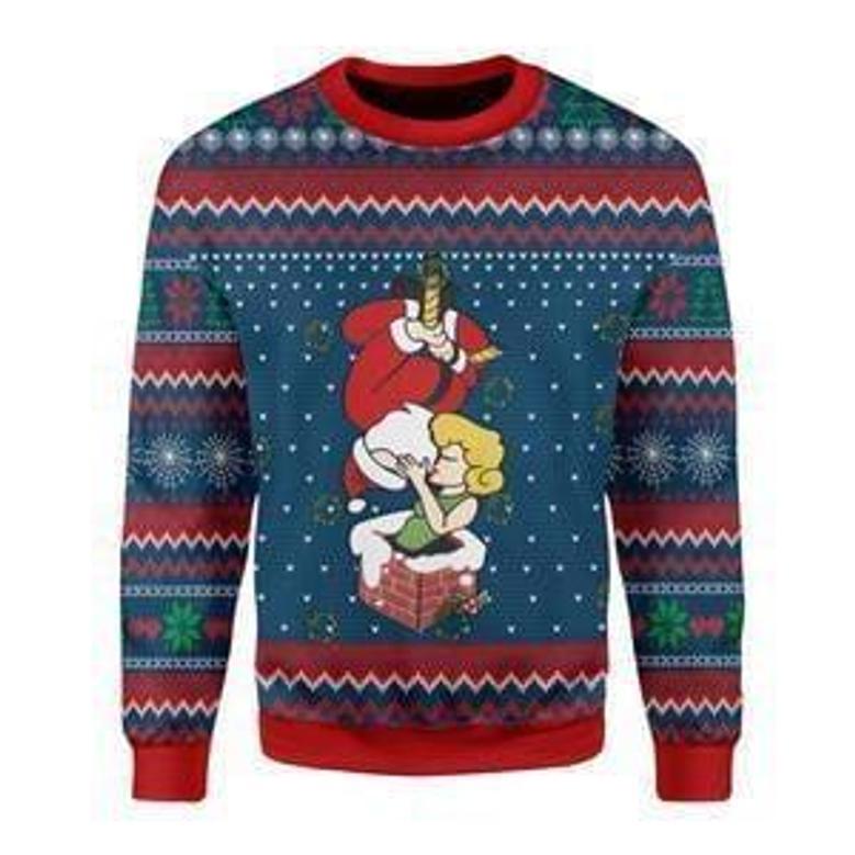 Spider Santa Claus Ugly Christmas Sweater