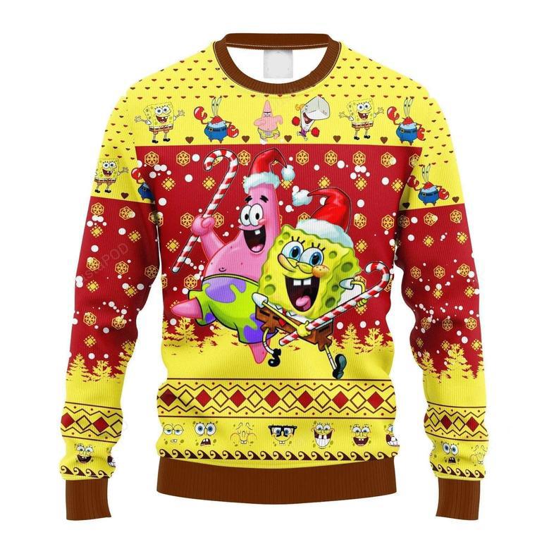 Spongebob And Patrick Star Ugly Sweater