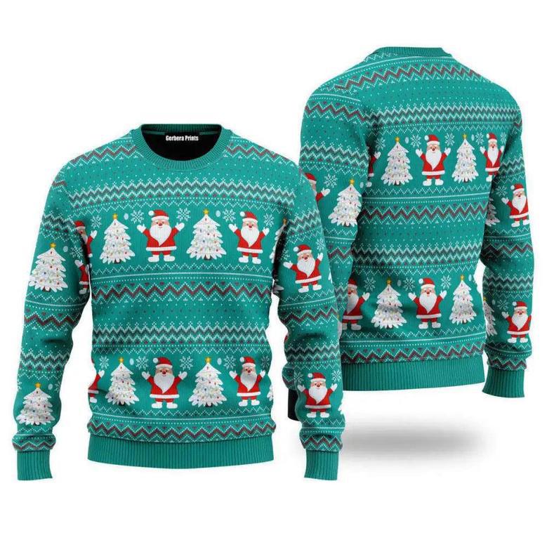 Spread Holiday Cheer with Santa Claus Ugly Christmas Sweater, Jumper