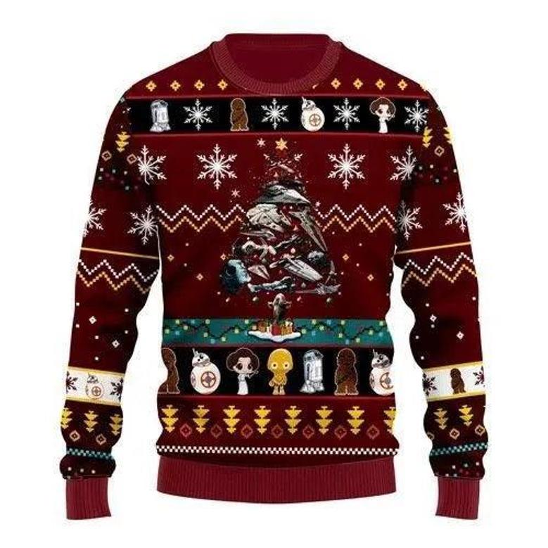 Star Wars Trips Ugly Christmas Sweater, Jumper