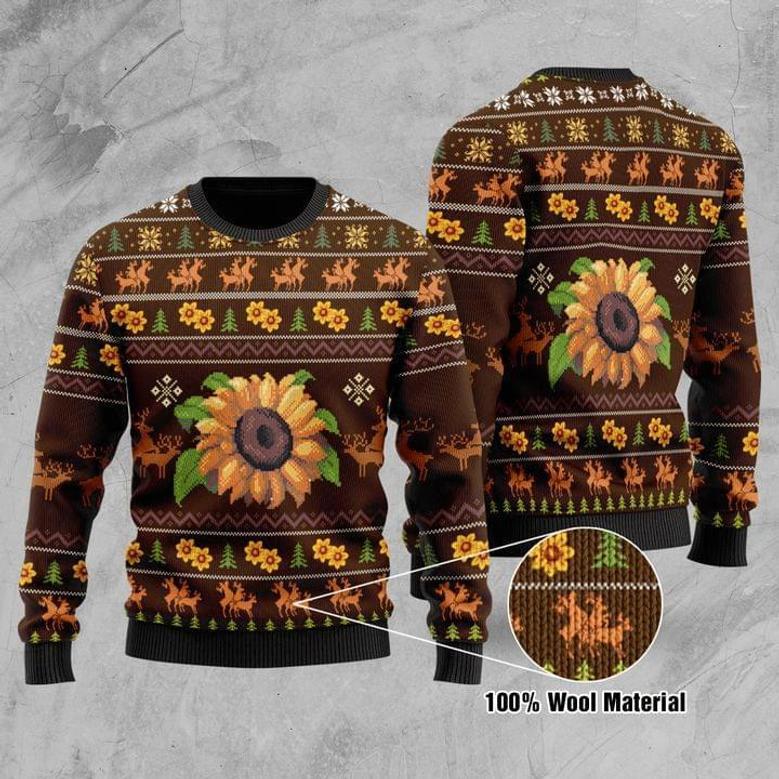 Sunflower Wool Ugly Christmas Sweater