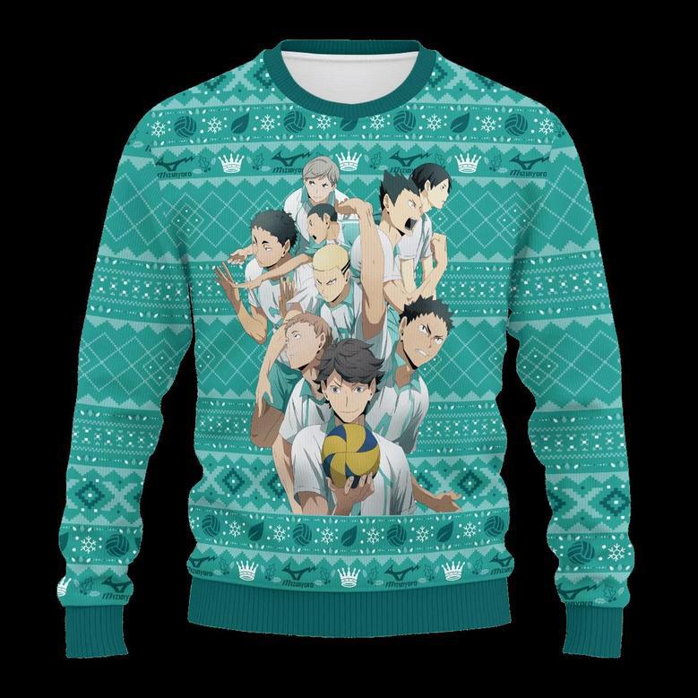 Team Crown Ugly Christmas Sweater