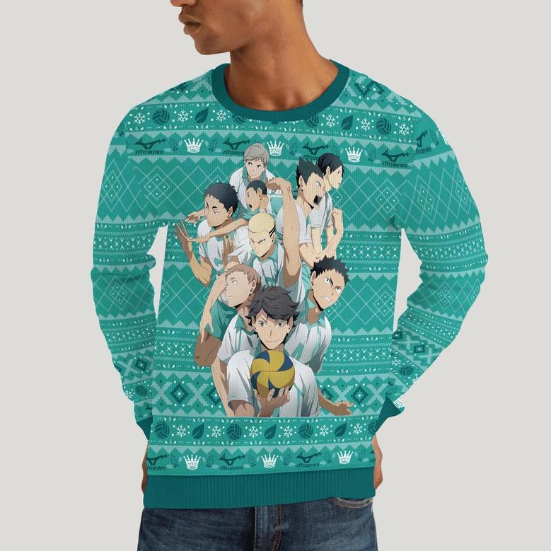 Team Crown Ugly Christmas Sweater