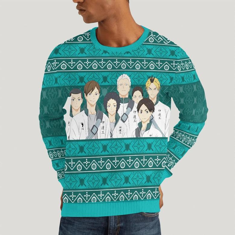 Team Iron Wall Ugly Christmas Sweater