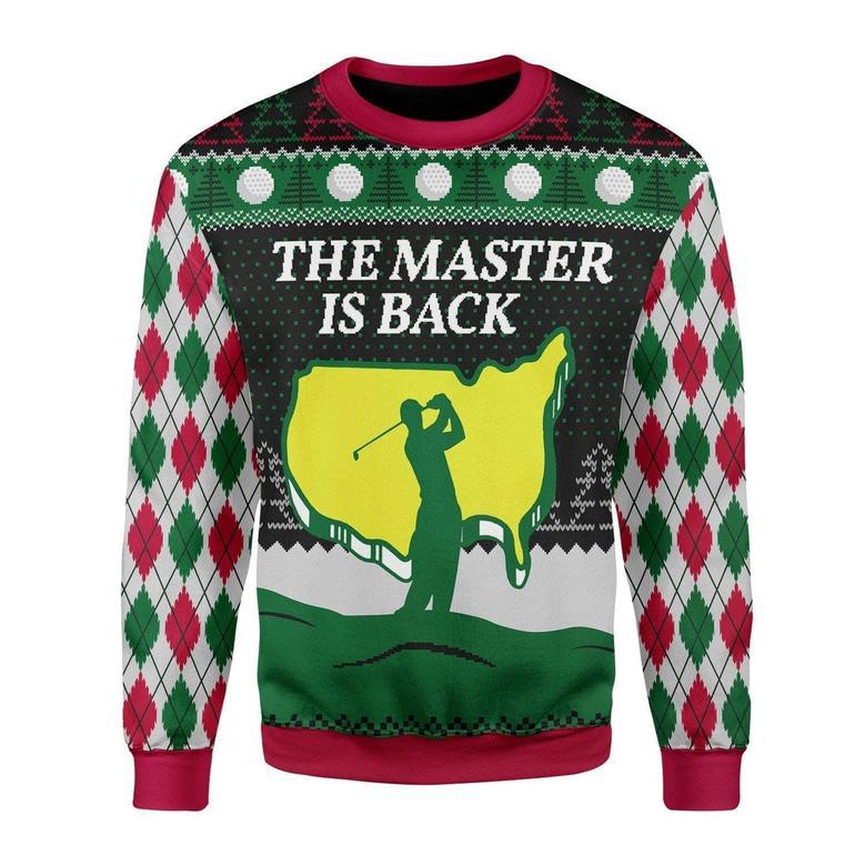 The Master Is Back Ugly Christmas Sweater