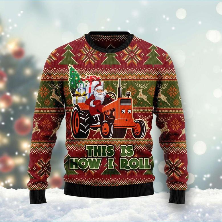 This Is How I Roll Ugly Christmas Sweater