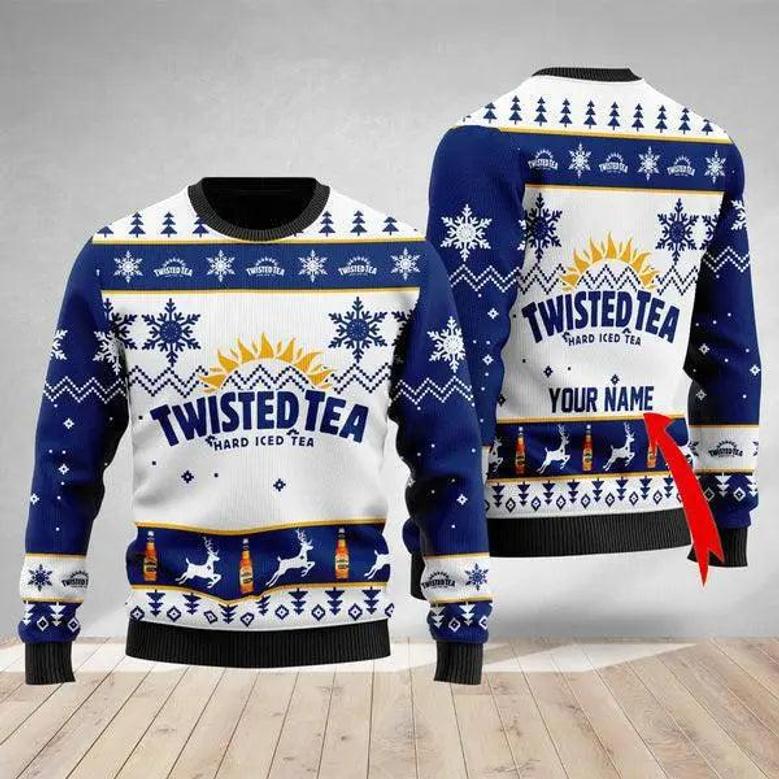 Twisted Tea Ugly Christmas Sweater, Jumpers