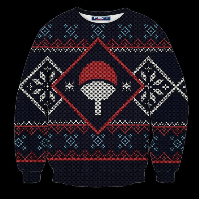 Uchiha Clan Ugly Christmas Sweater