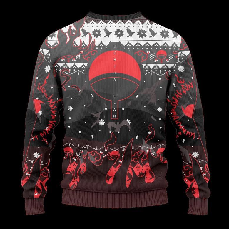 Uchiha Emblem Ugly Christmas Sweater