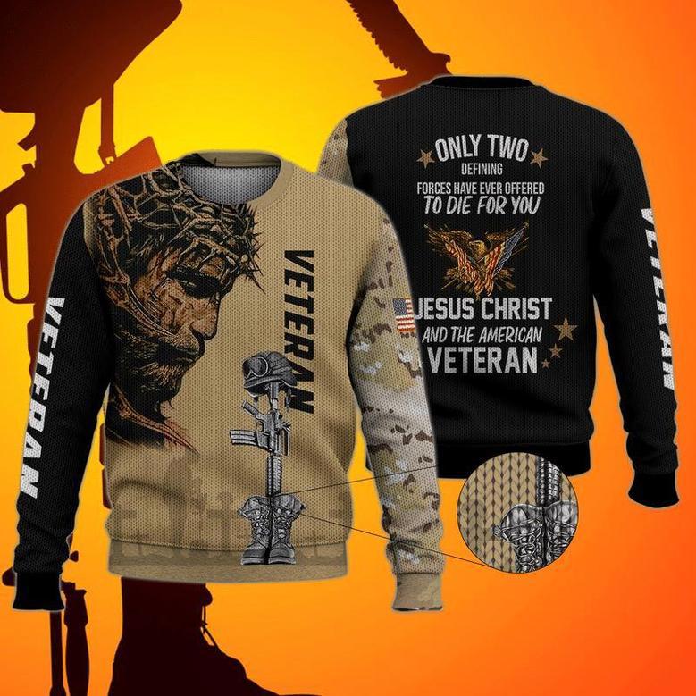 US Veteran Ugly Christmas Sweater