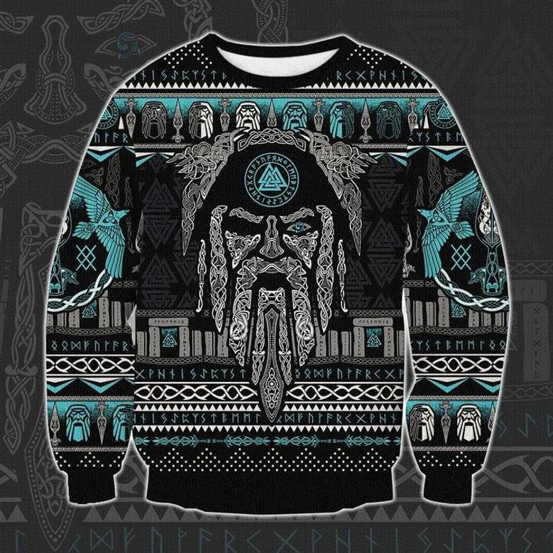 Viking Odin Ugly Christmas Sweater