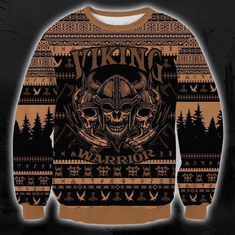 Viking Warrior Ugly Christmas Sweater