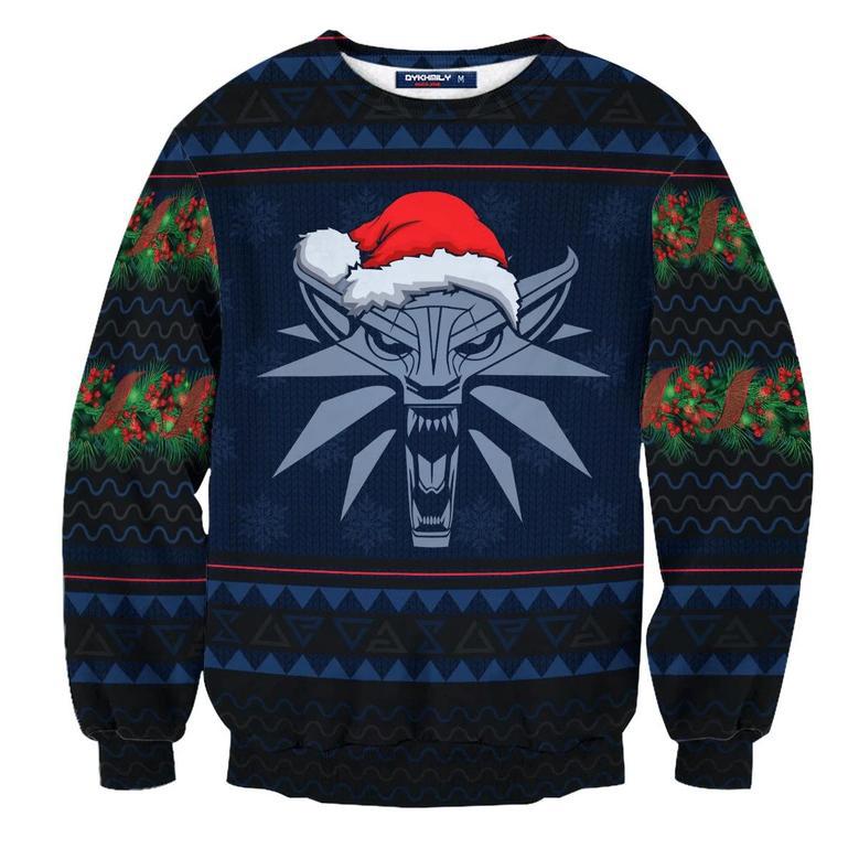 Witcher Geralt Ugly Christmas Sweater