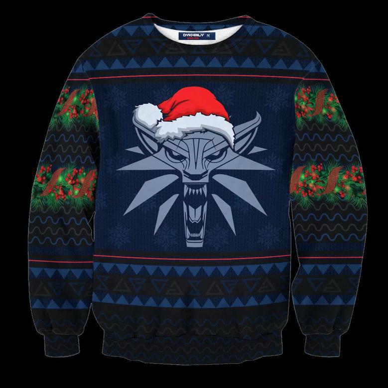 Witcher Geralt Ugly Christmas Sweater