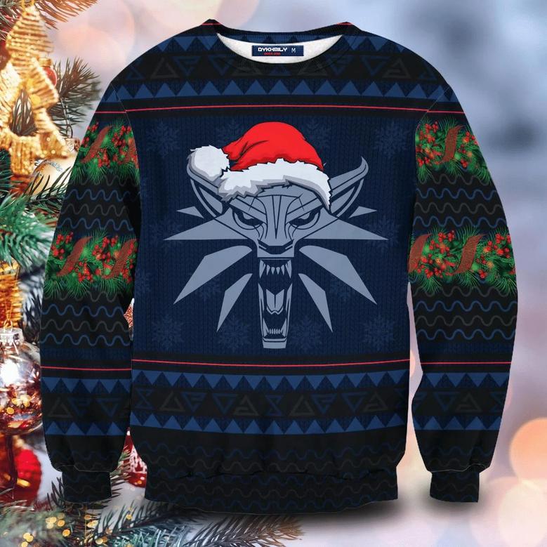 Witcher Geralt Ugly Christmas Sweater