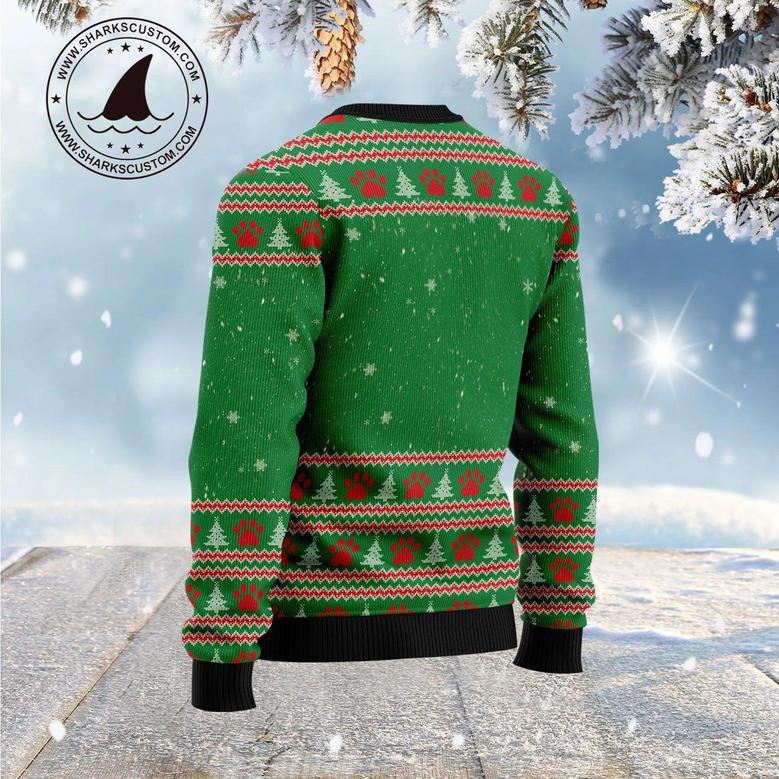 Alaskan Malamute Winter Tree unisex womens & mens, couples matching, friends, dog lover, funny family ugly christmas holiday sweater gifts