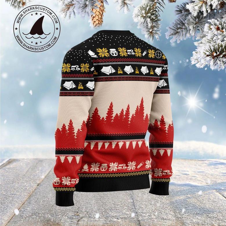 All I Want For Christmas Is More Time For Camping Ugly Christmas Sweater