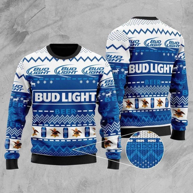 Bud Light Beer Ugly Sweater