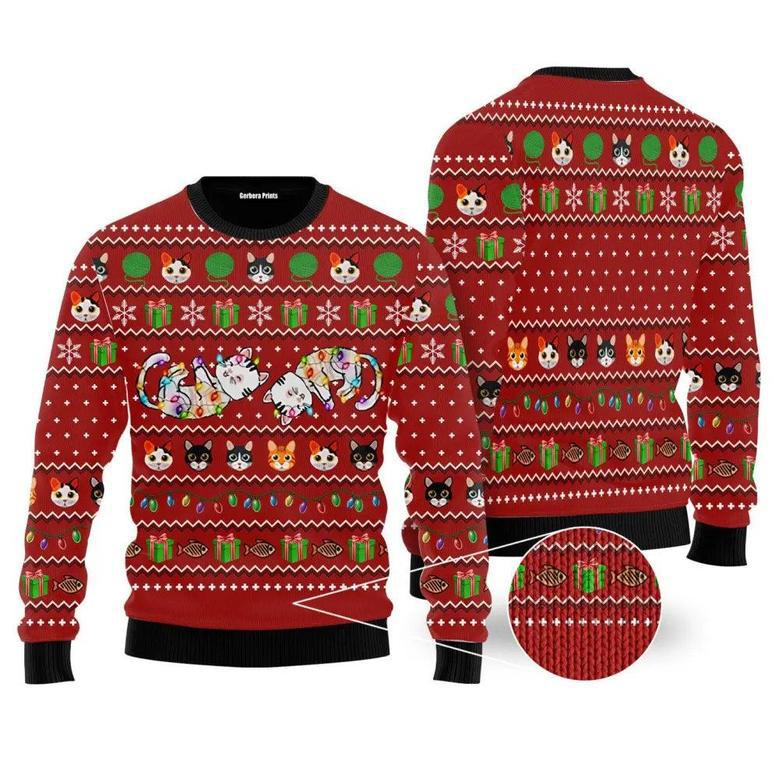 Cat Light ,Ugly Sweater Party,ugly sweater ideas