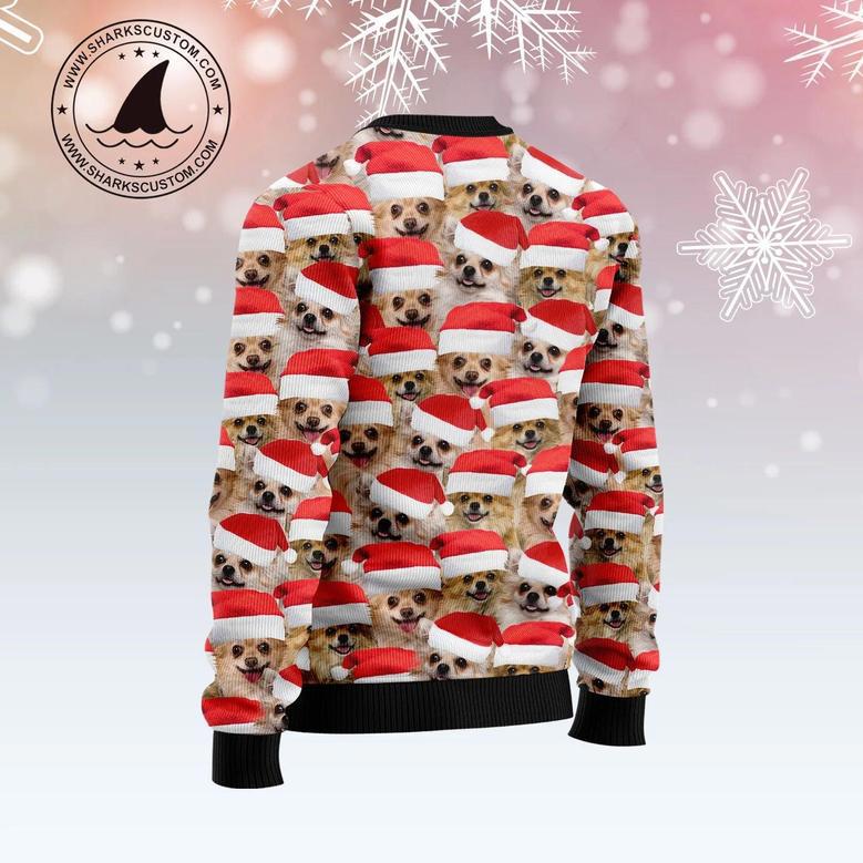 Chihuahua Group Awesome Ugly Christmas Sweater