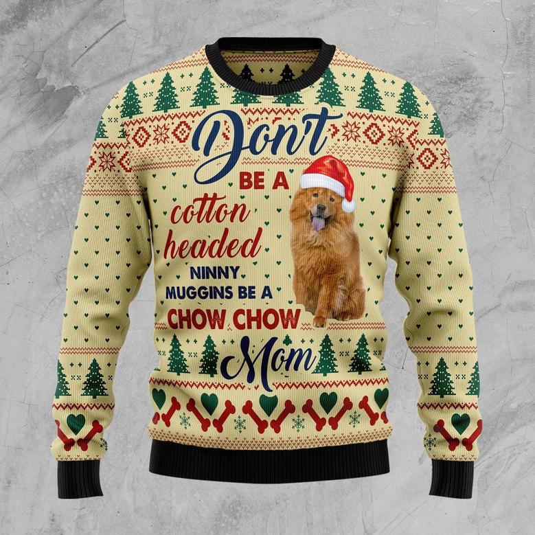 Chow Chow Mom Ugly Christmas Sweater