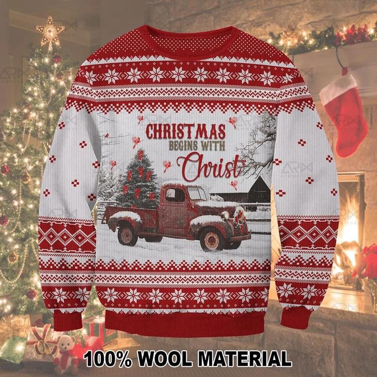 Christ Ugly Christmas Sweater