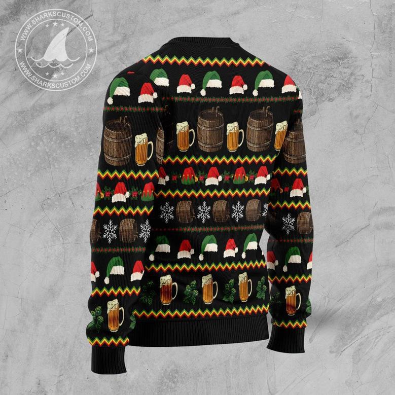 Christmas Cheer Beer unisex womens & mens, couples matching, friends, beer lover, funny family ugly christmas holiday sweater gifts