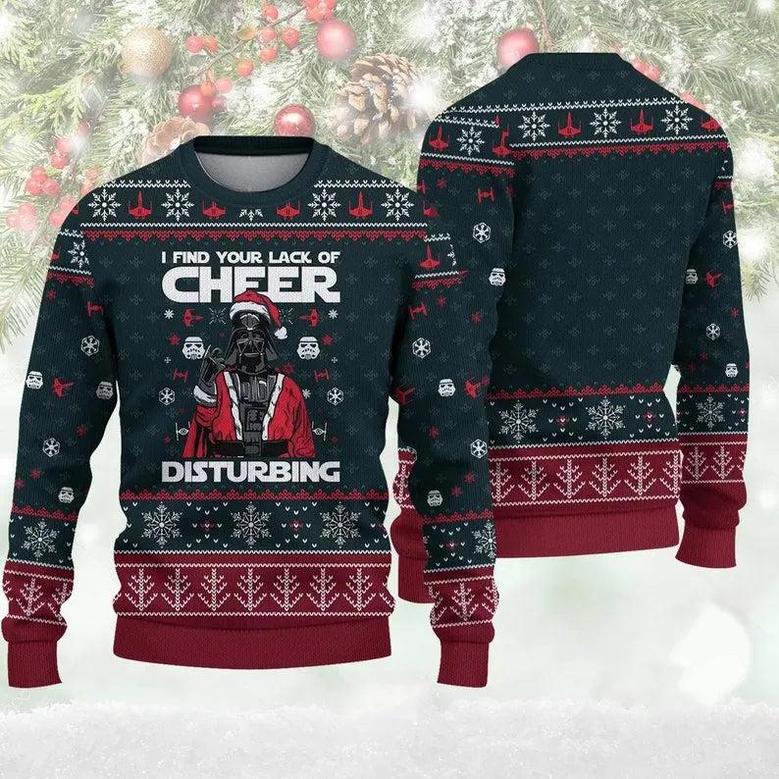 Christmas Star Wars Darth Vader I Find Your Lack Cheer Disturbing – Sweater