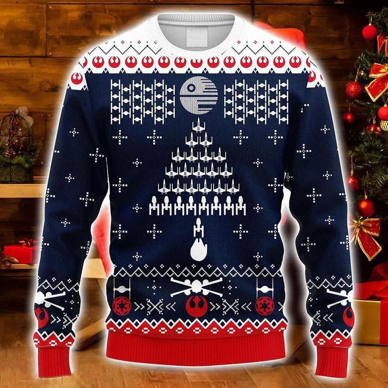 Christmas Star Wars Fight Ship Amazing Christmas Gift – Sweater – Ugly Christmas