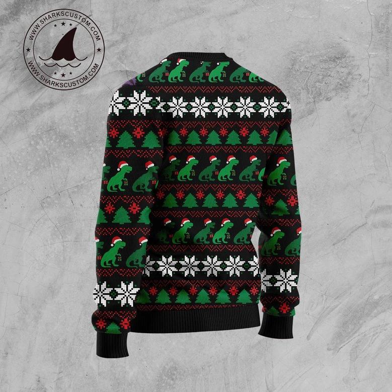 Christmas Tree Rex Ugly Christmas Sweater