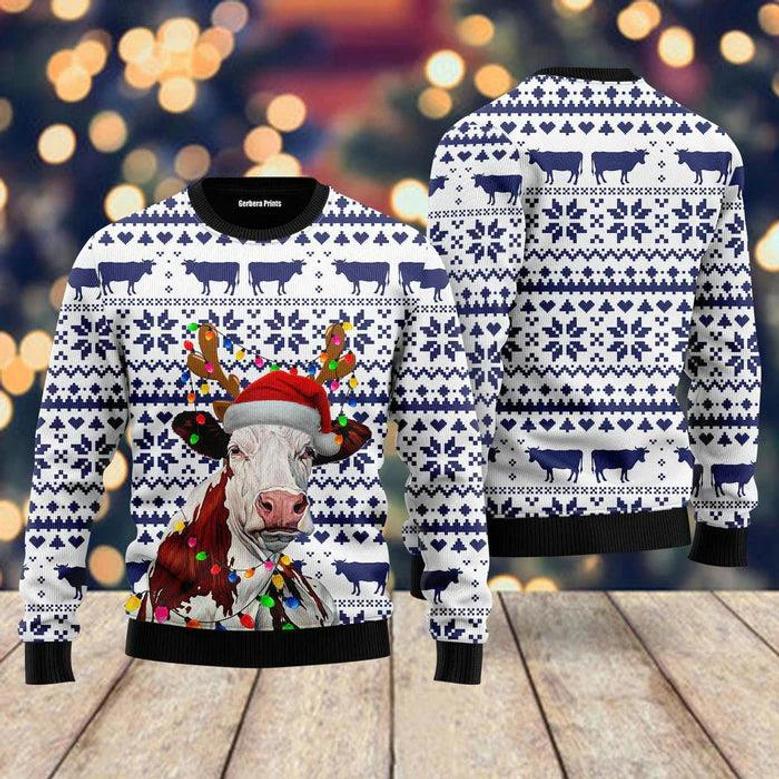 Cow Ugly Christmas Sweater For Men & Women