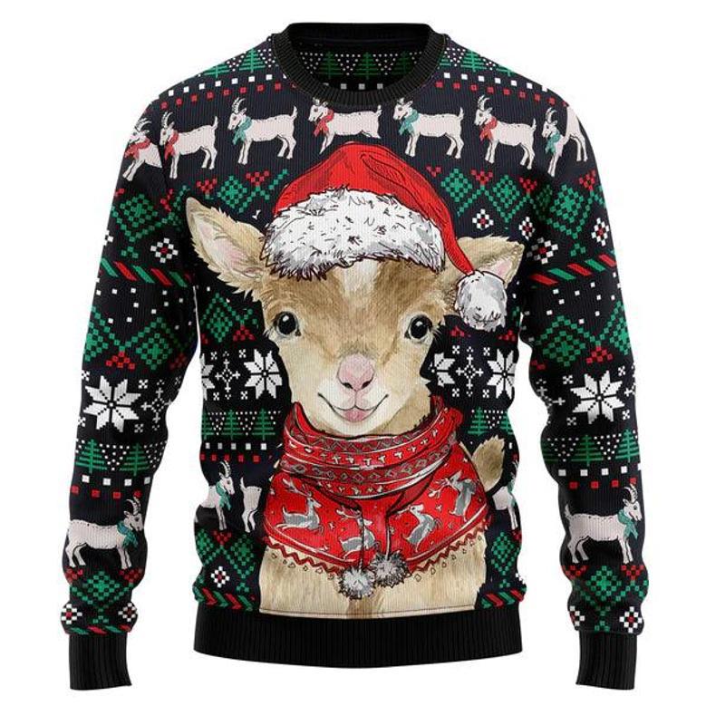 Cute Goat Ugly Christmas Sweater