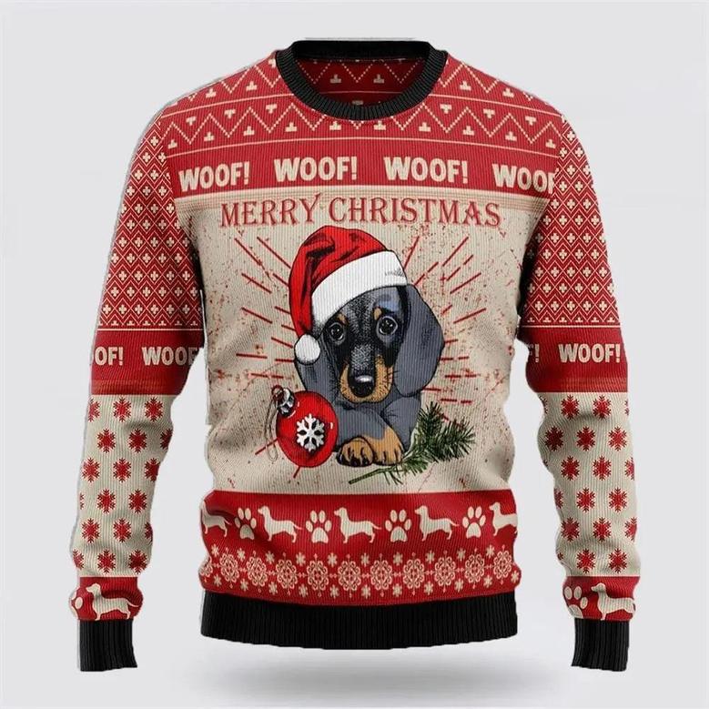 Dachshund Christmas Dog Ugly Sweaters – Gifts For Dog Lover