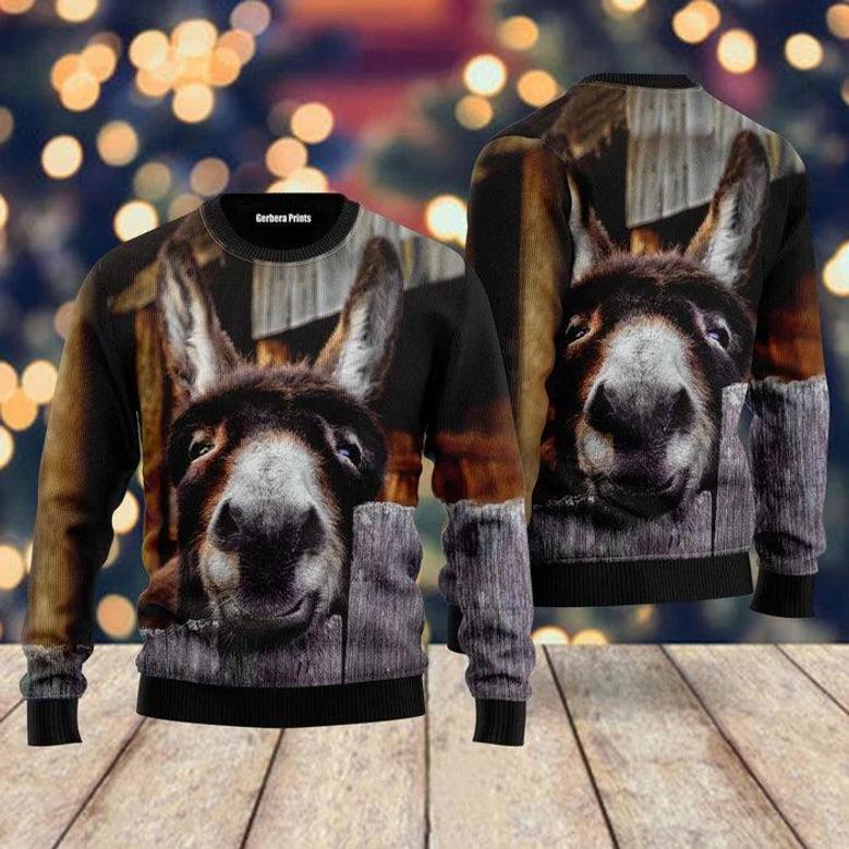 Donkey Ugly Christmas Sweater For Men & Women