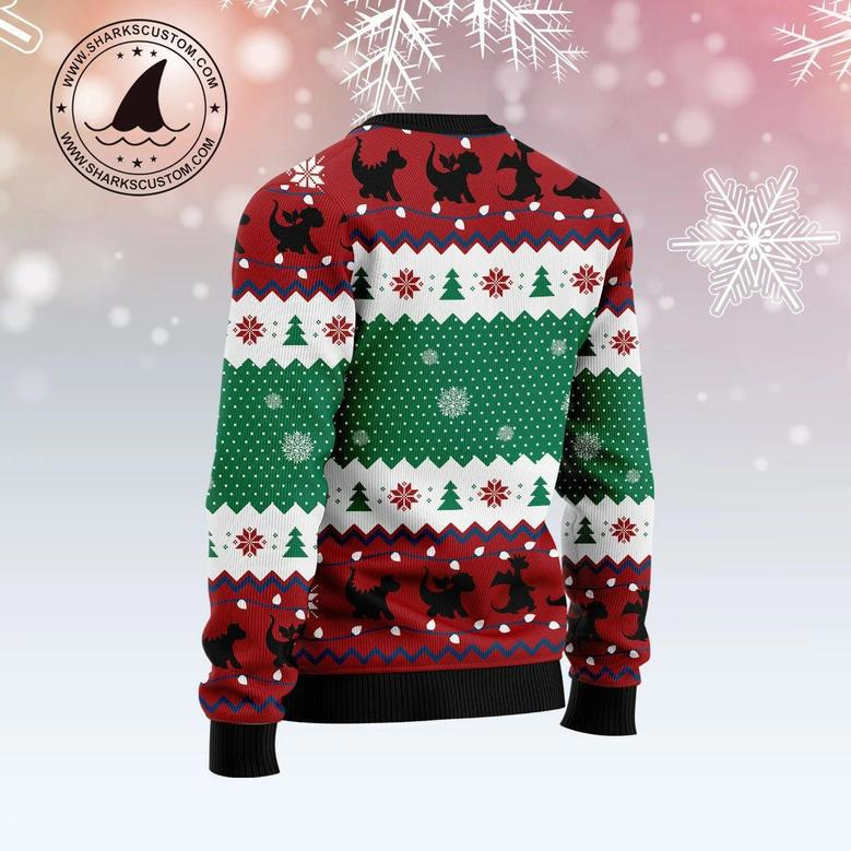 Dragon Christmas List Ugly Christmas Sweater