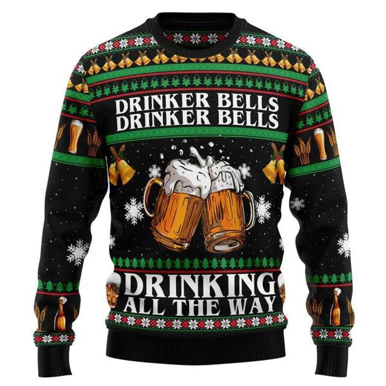 Drinker Bell Ugly Christmas Sweater