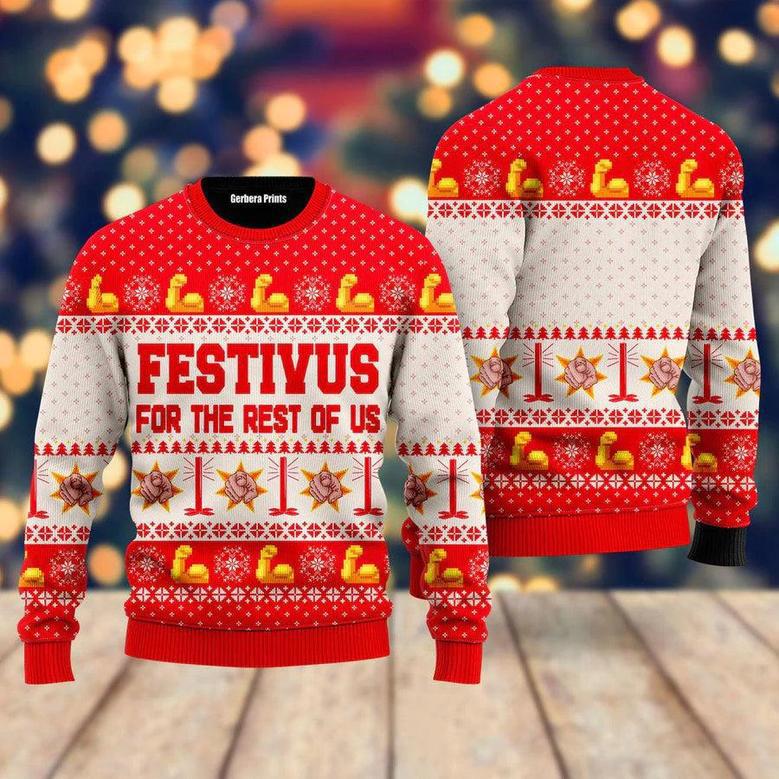 Festivus For The Rest Of Us Ugly Christmas Sweater For Men & Women