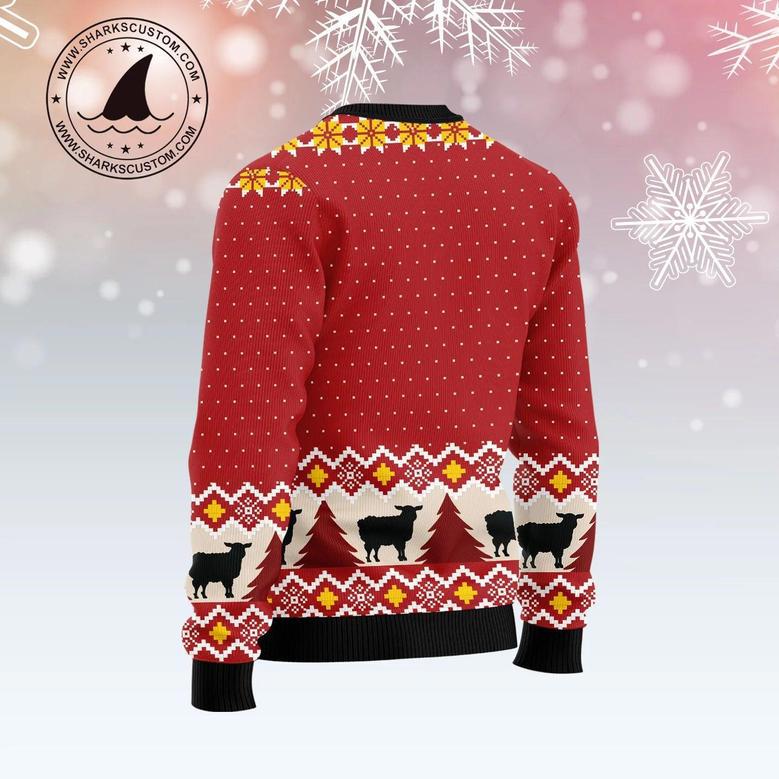 Fleece Navidad Ugly Christmas Sweater unisex womens & mens, couples matching, friends, funny family ugly christmas holiday sweater gifts