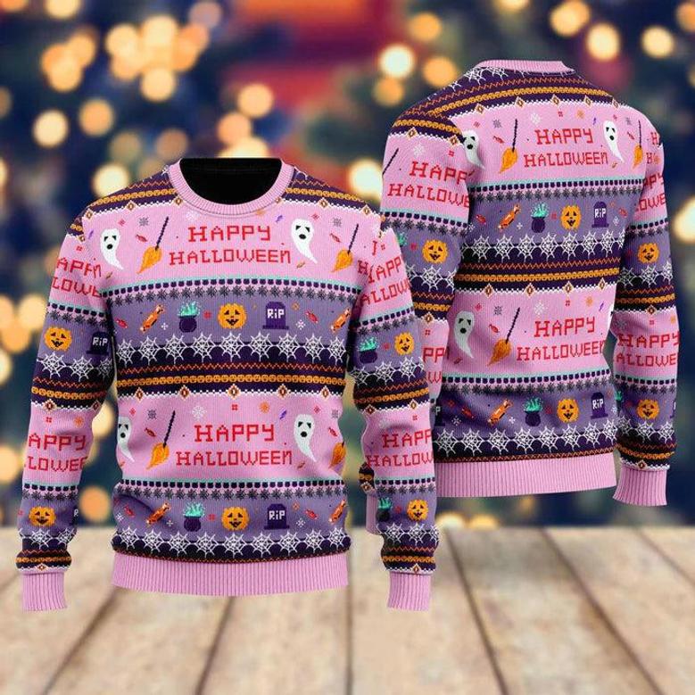 Funny Halloween Ugly Christmas Sweater For Men & Women