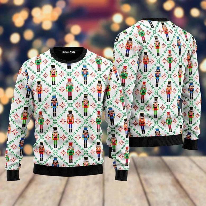 Funny Nutcracker Ugly Christmas Sweater For Men & Women