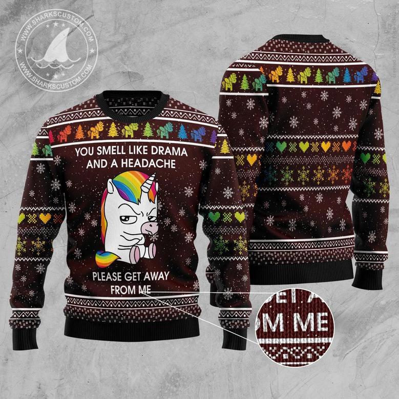 Funny Unicorn Ugly Christmas Sweater